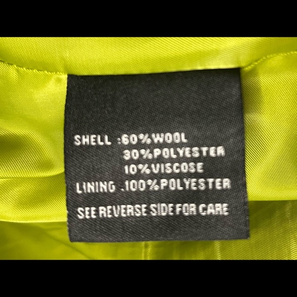 Steve Madden Women’s Wool Peacoat Jacket Gray Winter Coat Size XL - Picture 5 of 5